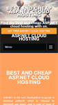 Mobile Screenshot of cloudhostingasp.net