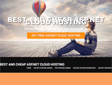 Tablet Screenshot of cloudhostingasp.net